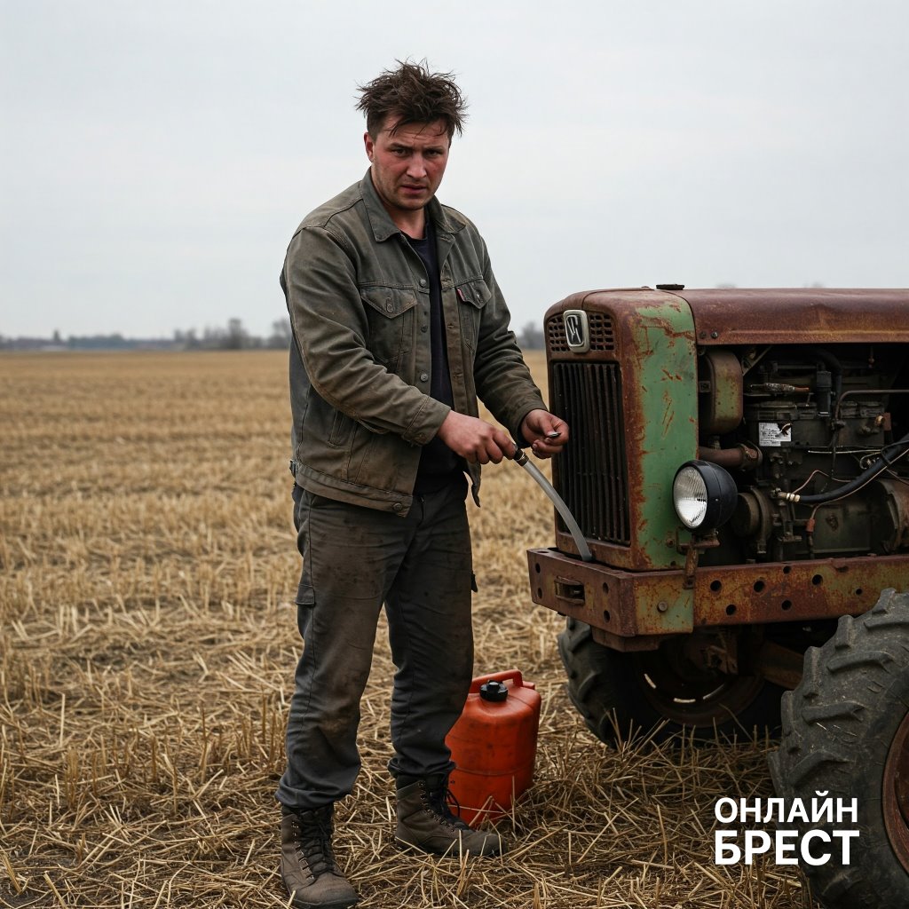 Два тракториста из Пинского района попались на краже топлива — возбуждены уголовные дела