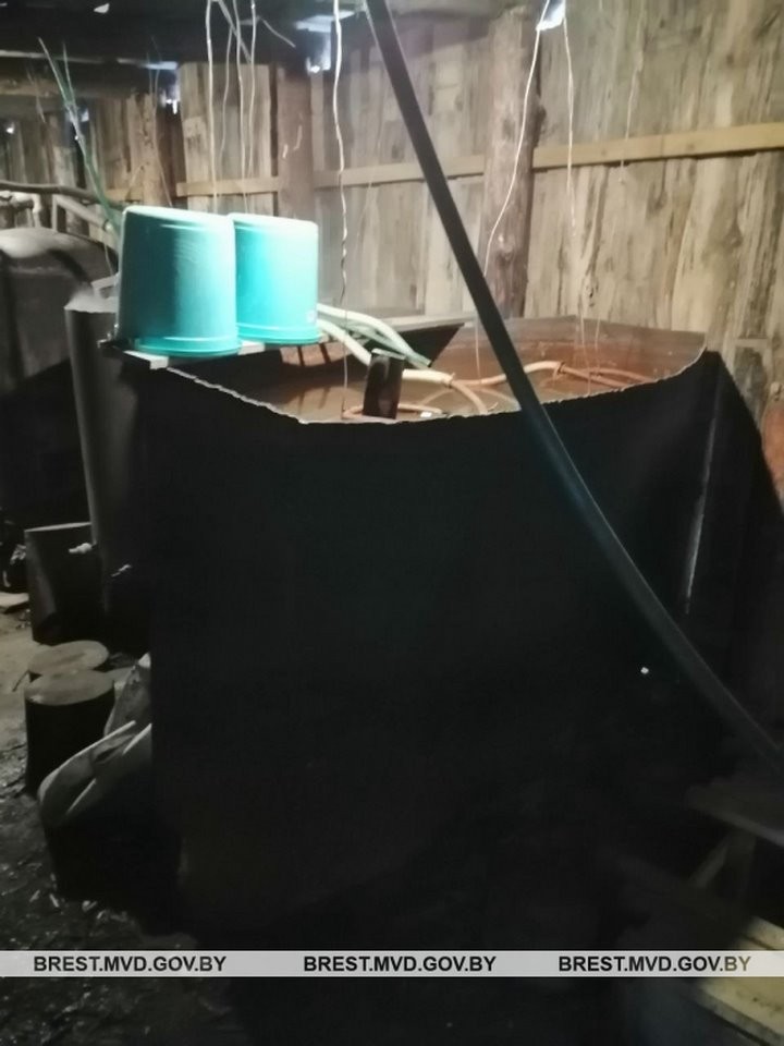 Житель Брестской области застигнут за производством самогона