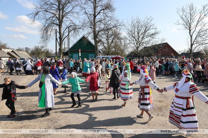 Уникальный старинный обряд прошёл в Брестской области