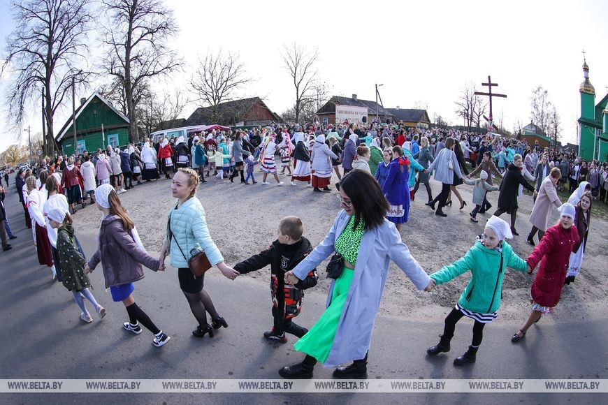 Уникальный старинный обряд прошёл в Брестской области