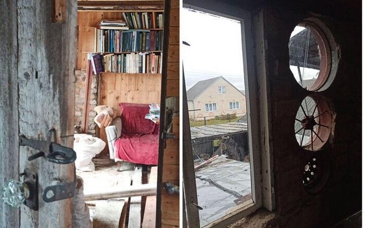 «Стены обшиты картонными ящиками от холодильника». Белорус построил дом из мусора и показал, как он устроен