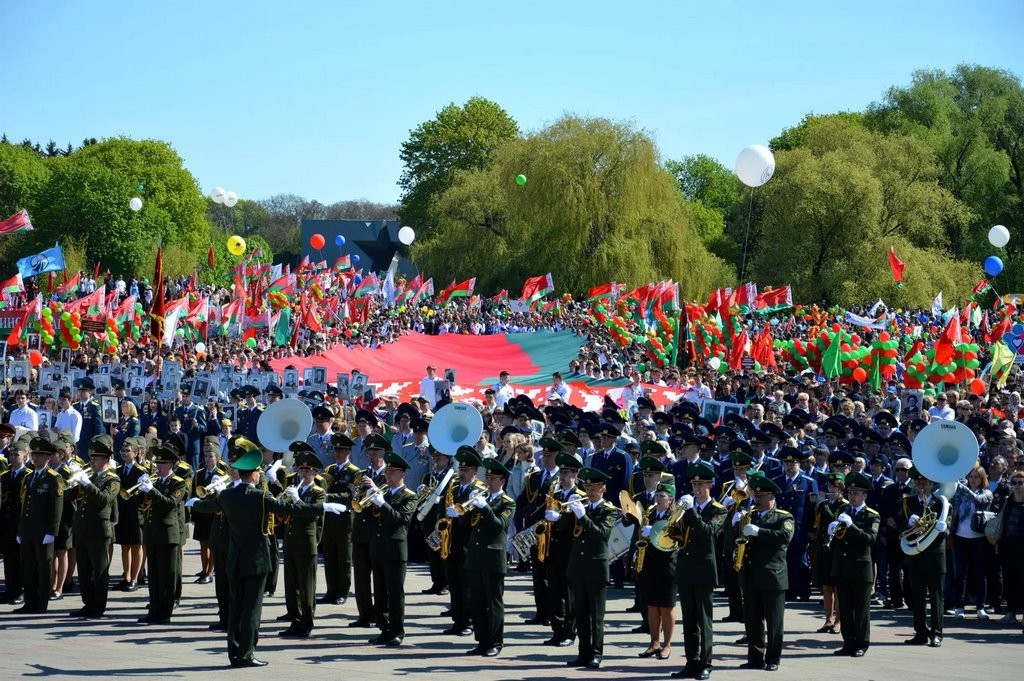 Как в Бресте празднуют 9 Мая