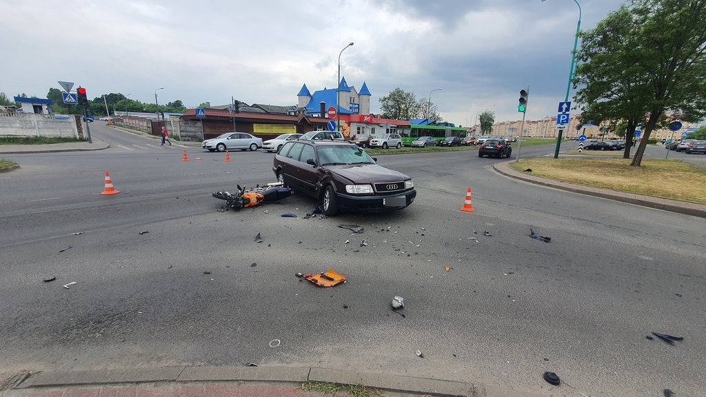 Мотоциклист в больнице. Подробности ДТП на Вульке в Бресте