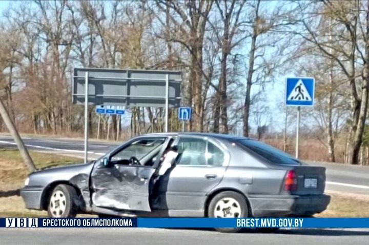 Житель Бреста попал в ДТП в Барановичах