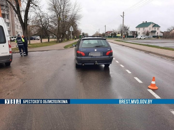 В Березе в результате ДТП травмирована 77-летняя велосипедистка