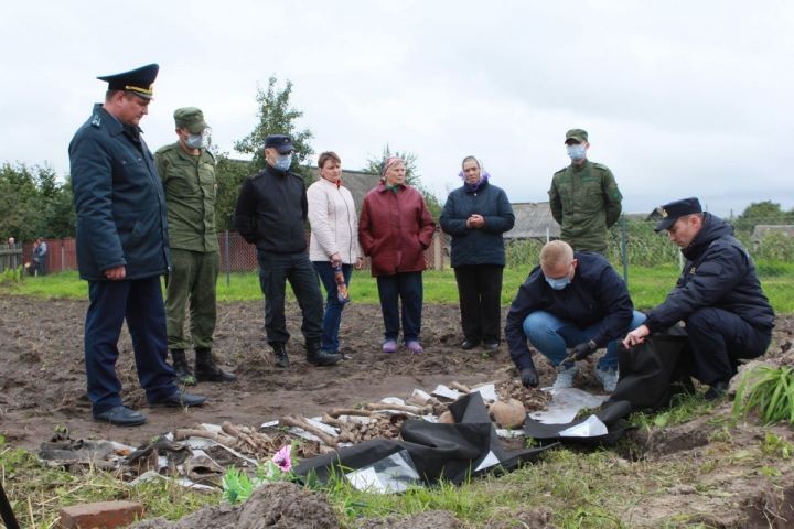 В Березовском районе прошли раскопки захоронения времен Великой Отечественной войны
