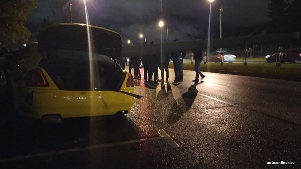 В Минске разбили Rolls-Royce Wraith