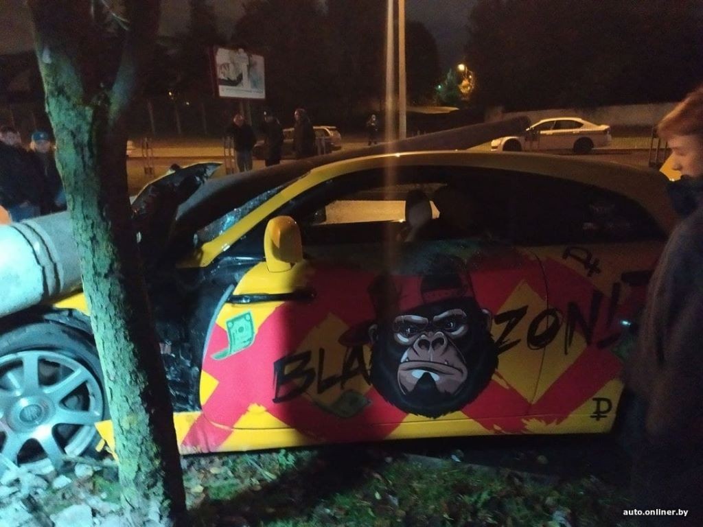 В Минске разбили Rolls-Royce Wraith