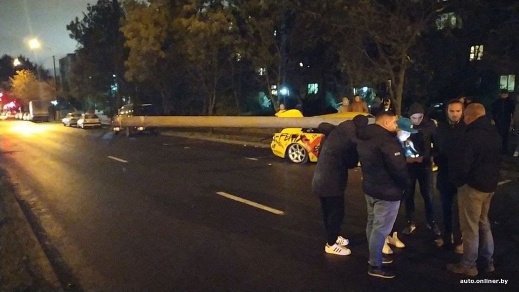 В Минске разбили Rolls-Royce Wraith