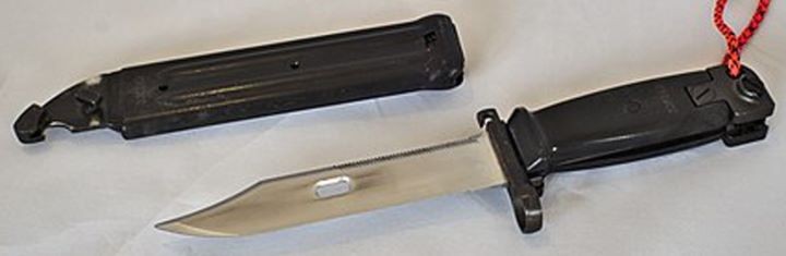 В пункте пропуска «Мокраны» пограничники у водителя нашли штык-нож