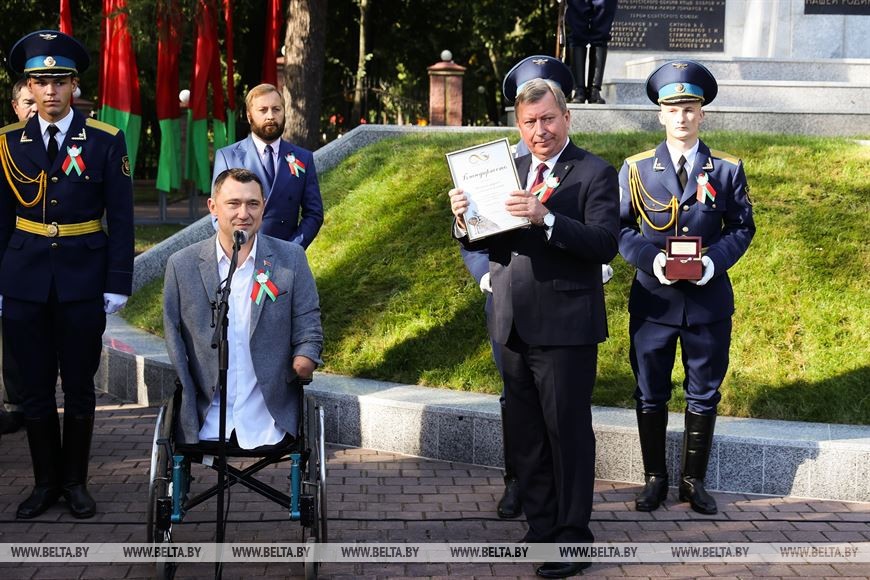 В Бресте реконструировали памятник на братской могиле советских воинов-освободителей, погибших в 1939 и 1944-1945 годах