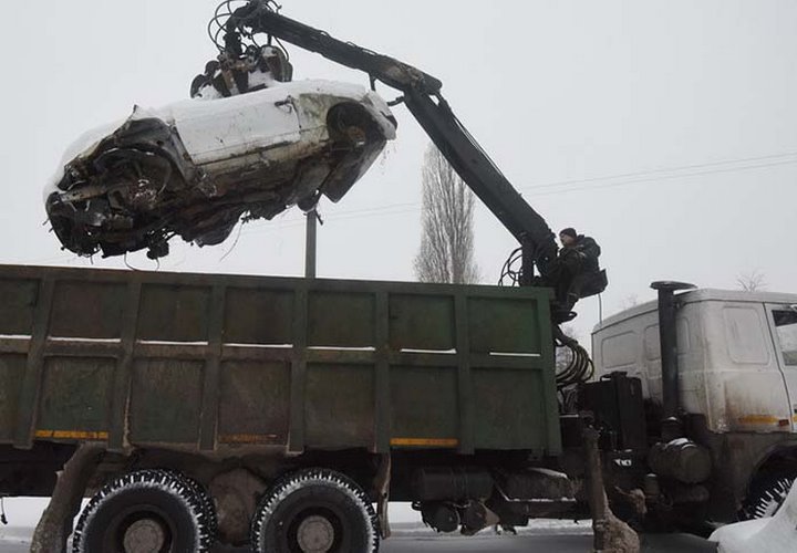 За штрафстоянку для автохлама с белоруса потребовали 4057 рублей