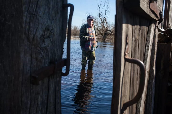 Спад уровня воды отмечается на реках Брестской области