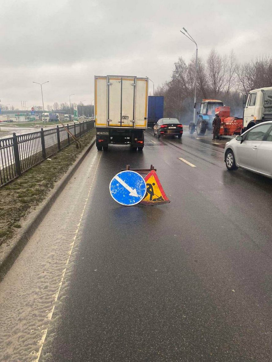 В Бресте ремонтируют дорогу