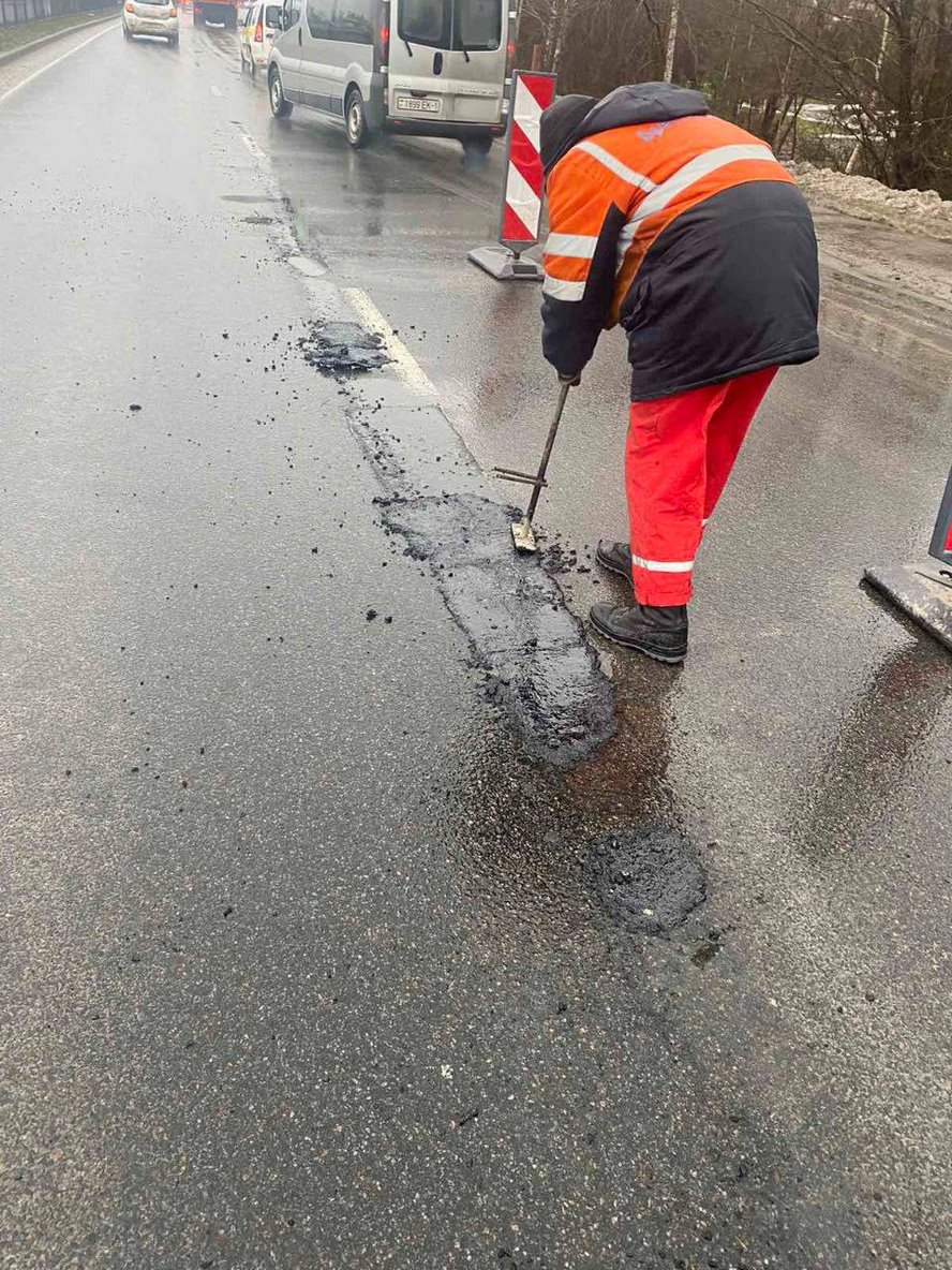 В Бресте ремонтируют дорогу