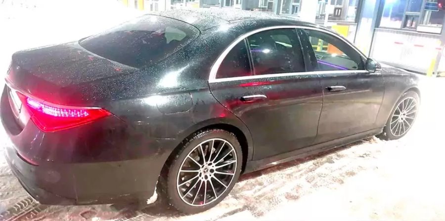 В Беларусь везли премиальный Mercedes, который уже месяц искала полиция Германии