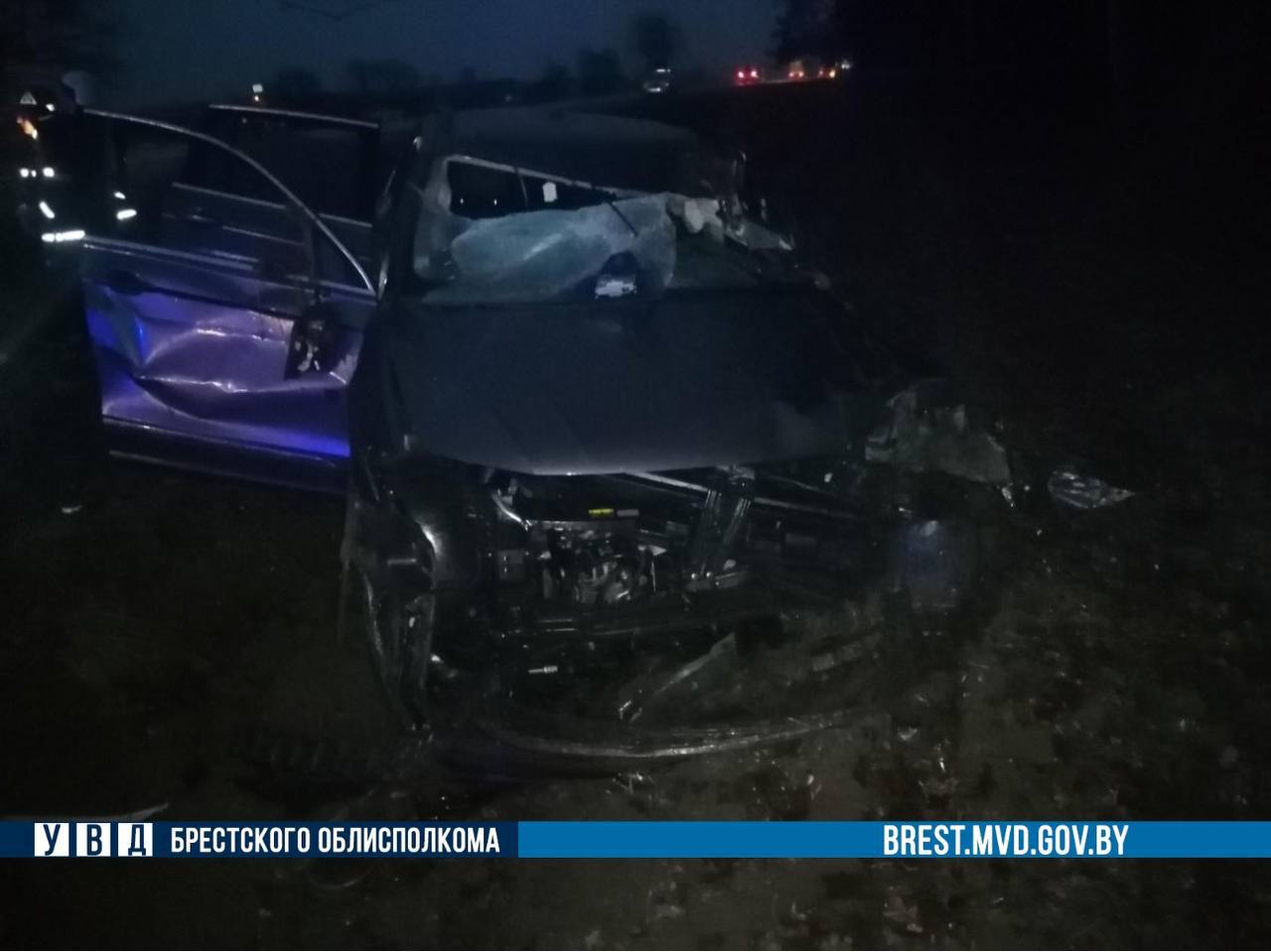 В Дрогичинском районе столкнулись легковушка и МАЗ