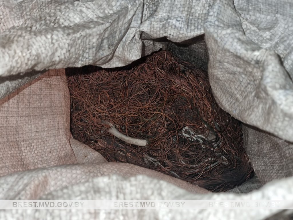 Двое мужчин пытались похитить лом меди с предприятия в Барановичах