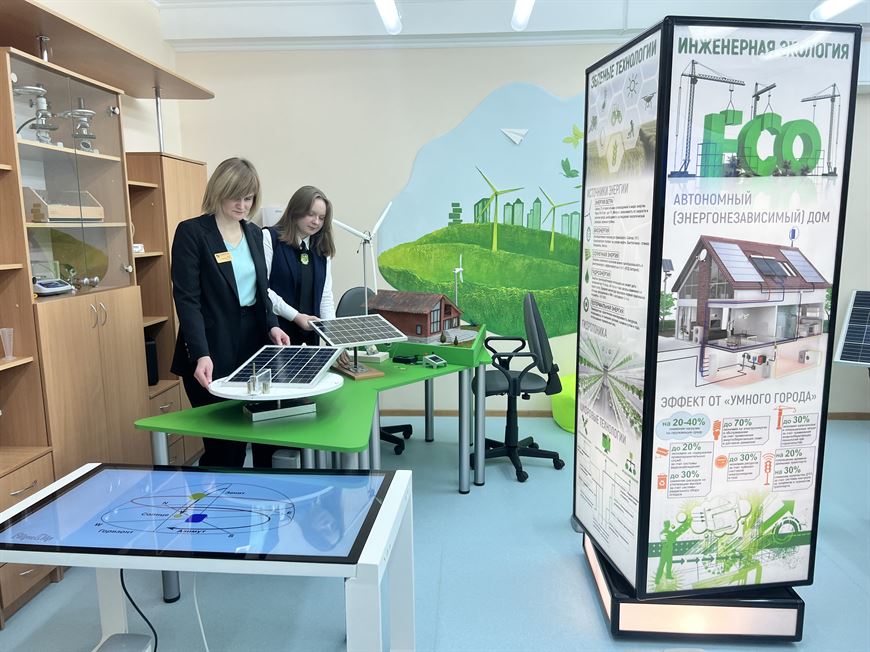 Детский технопарк создали в самой большой школе Барановичей