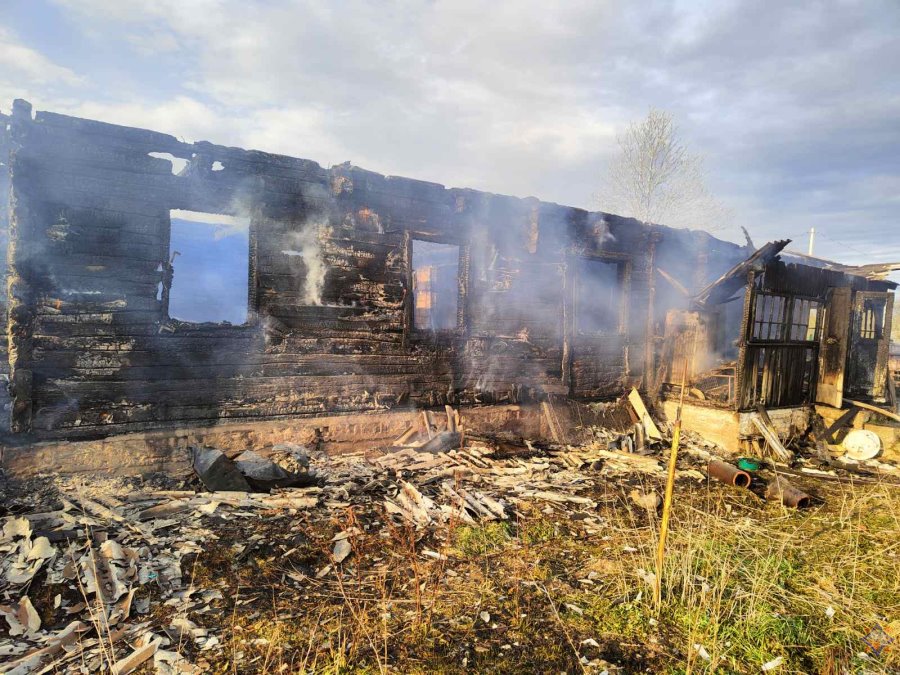 Хозяйка сельского жилого дома и ее гостья погибли на пожаре в Брестской области