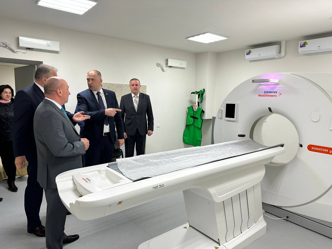 В Каменецкой ЦРБ новый компьютерный томограф Siemens