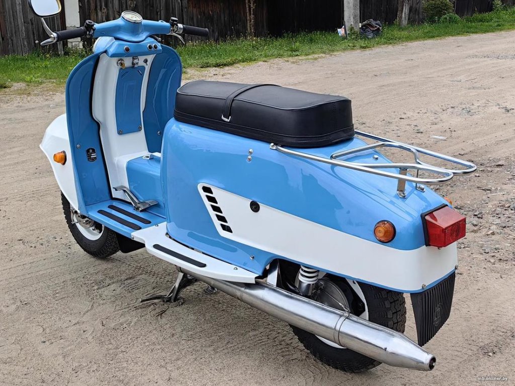 Белорус восстанавливает советские мотороллеры на продажу. Кажется, недорого