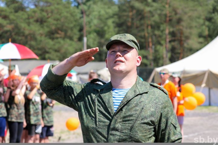 На полигоне Брестский стартовали финалы республиканских игр «Зарница» и «Зарничка»