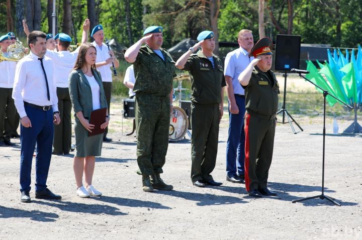 На полигоне Брестский стартовали финалы республиканских игр «Зарница» и «Зарничка»