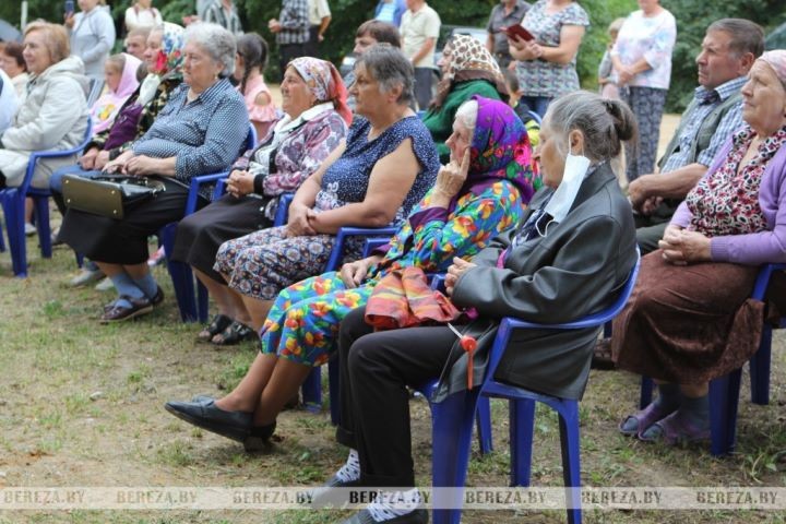 Брестская область. В д. Мошковичи прошел праздник для сельских старост