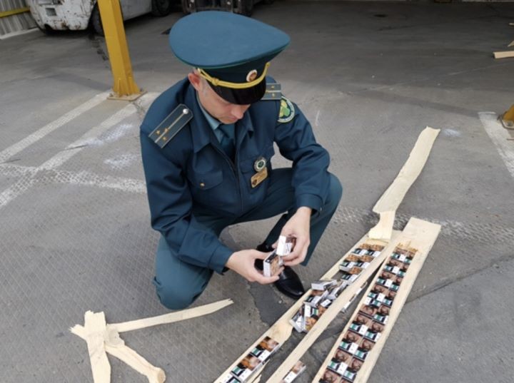 Российские таможенники остановили контрабанду белорусских сигарет в Грецию