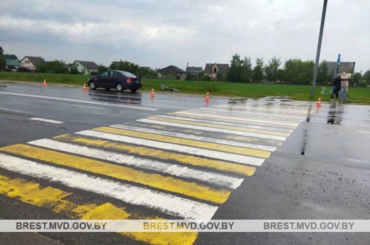 Брестчанин сбил велосипедистку в Иваново