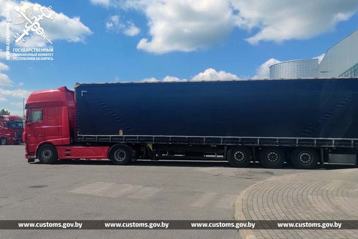 Брестские таможенники пресекли попытку незаконного перемещения товаров на сумму более 155 тыс. рублей