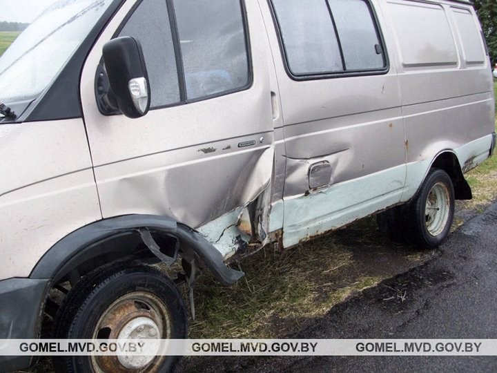 Водитель нарушила правила обгона – Renault с двумя детьми опрокинулся в канал