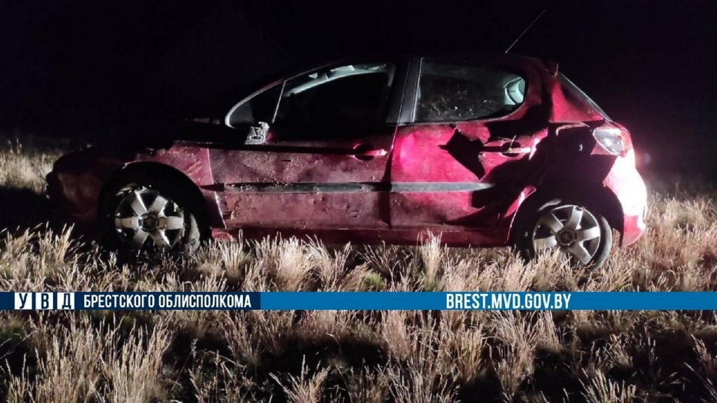 18-летний водитель из Бреста попал в ДТП