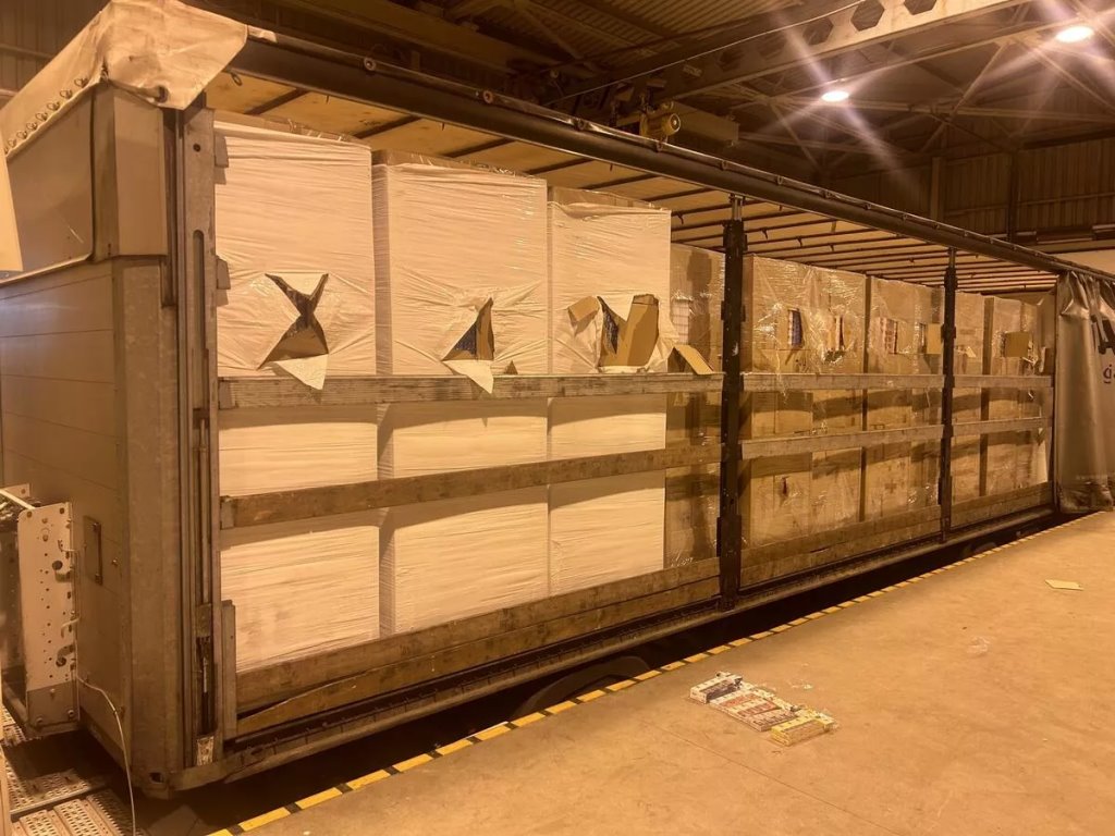 Таможня Литвы задержалf партию белорусских сигарет на 2,6 миллиона евро