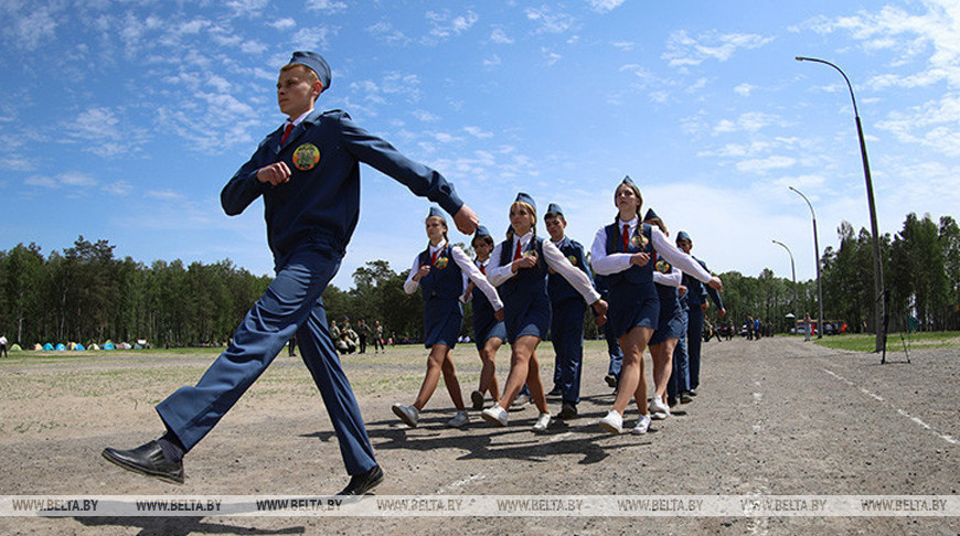Областной этап игры «Орленок» стартовал на Брестском полигоне