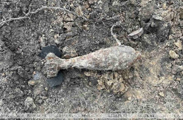 В Березовской районе найден снаряд времен Великой Отечественной войны