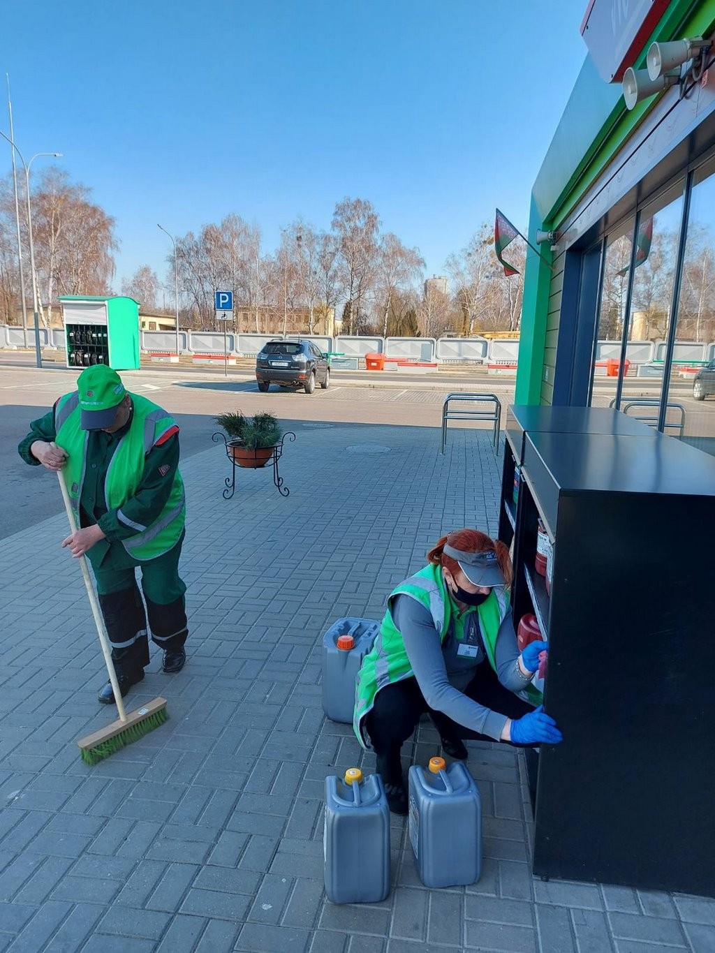 Весенние уборочные работы начал коллектив РУП «Белоруснефть-Брестоблнефтепродукт»