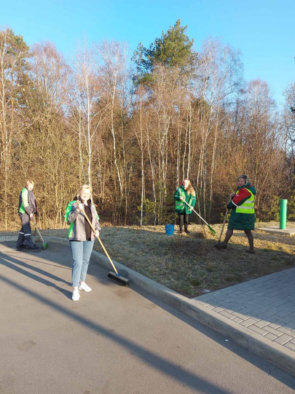 Весенние уборочные работы начал коллектив РУП «Белоруснефть-Брестоблнефтепродукт»