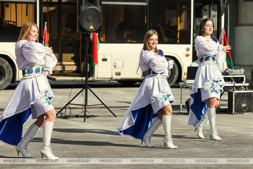 Первого в Брестской области водителя-пятитысячника чествовали в Каменецком районе