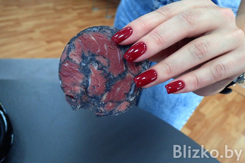 Купили и продегустировали черную колбасу