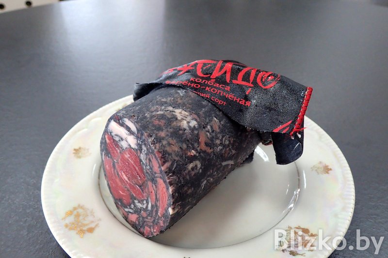 Купили и продегустировали черную колбасу