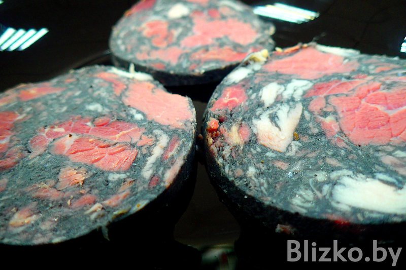 Купили и продегустировали черную колбасу