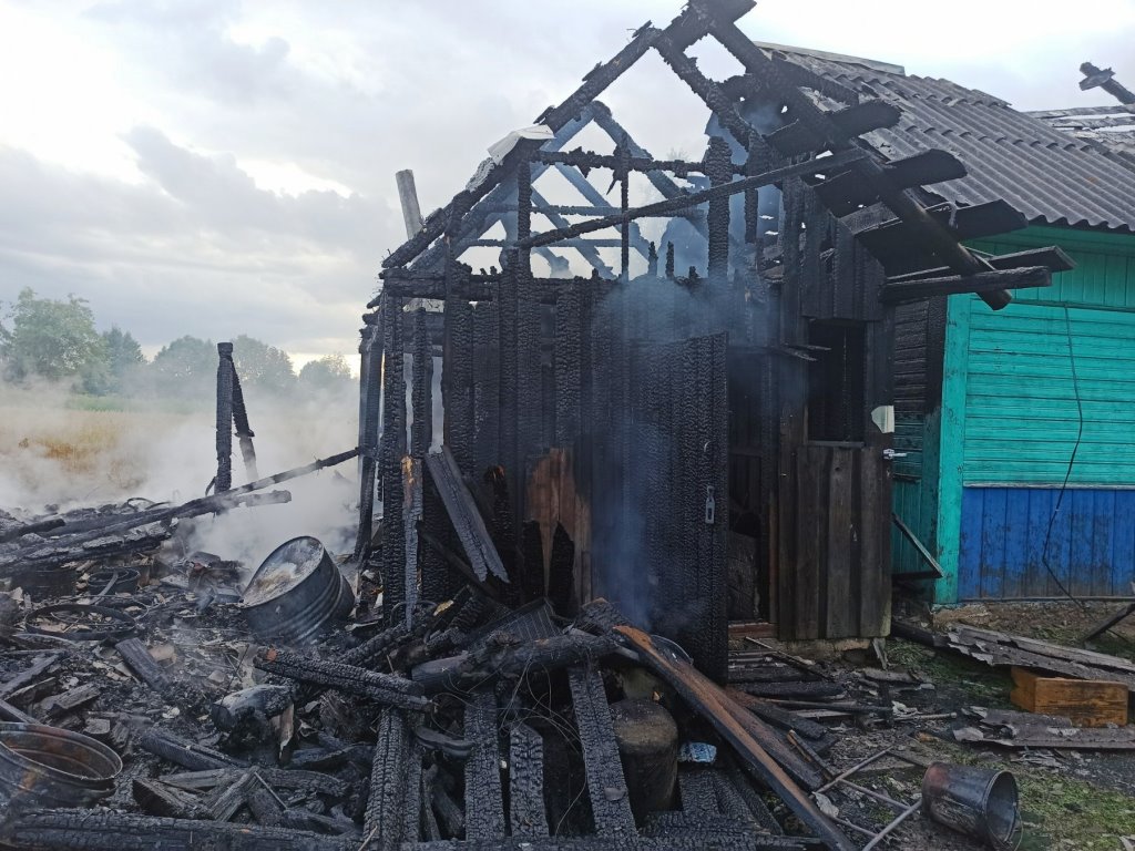 С начала августа на Брестчине 5 человек стали жертвами огня