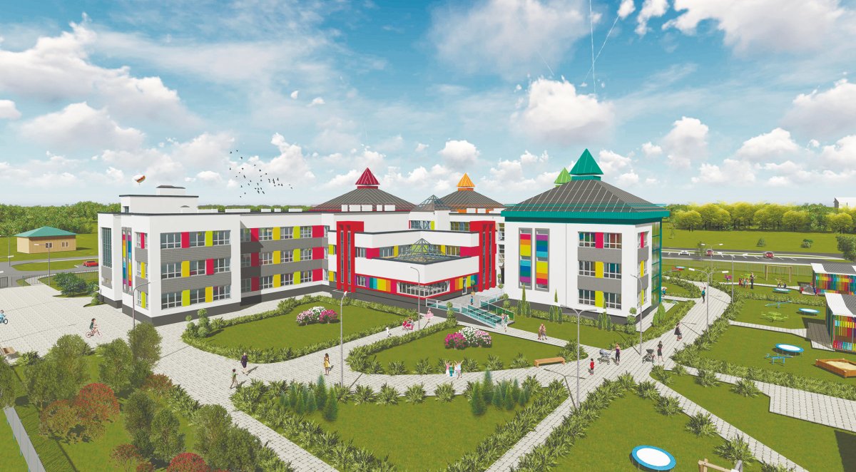 Посмотрите, как будет выглядеть детский сад в Барановичах