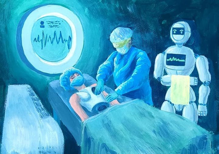 Юная художница из Брестского района победила в республиканском конкурсе «Доктор из будущего»