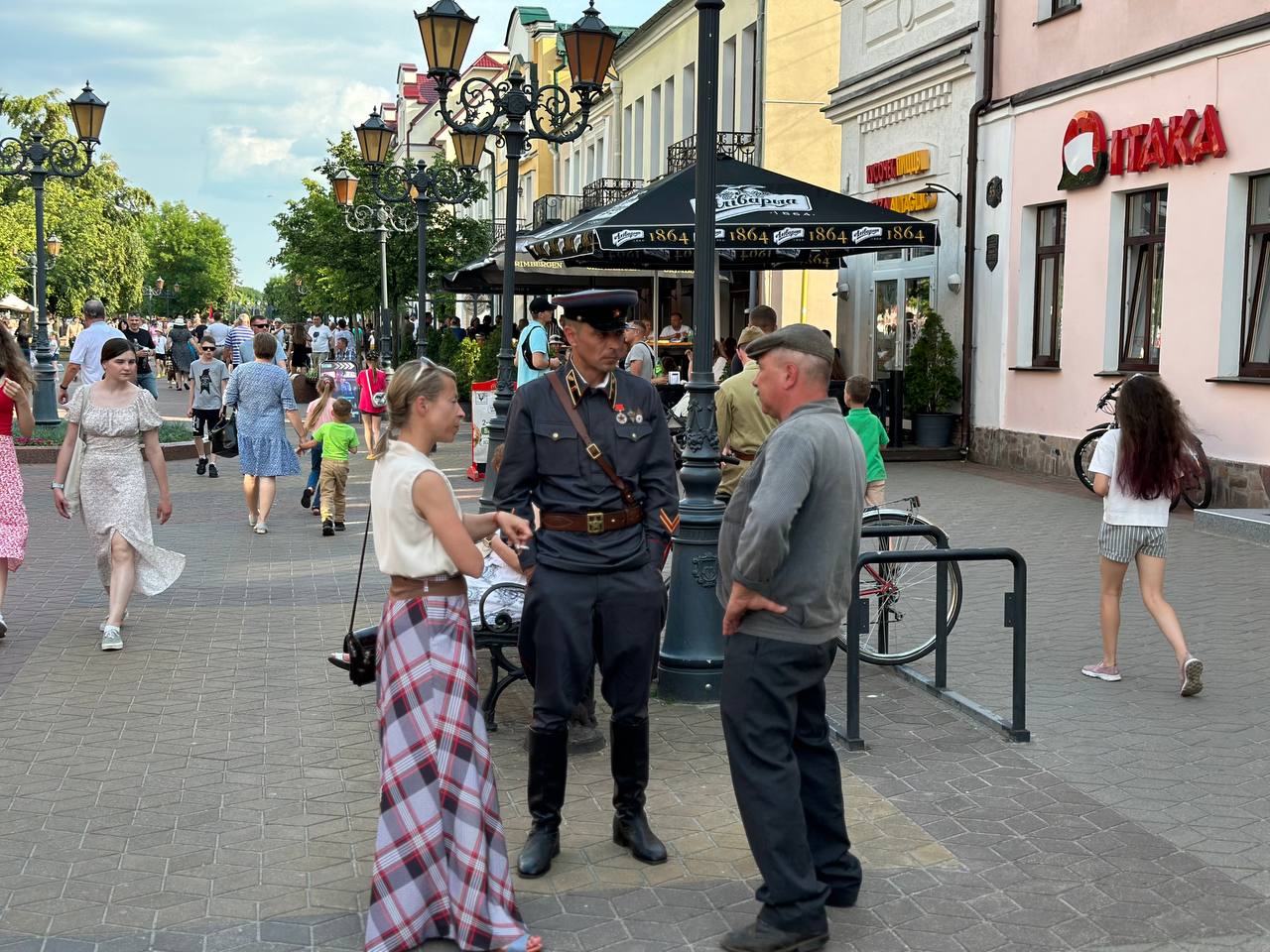 Реконструкция «Мирный вечер на Советской»