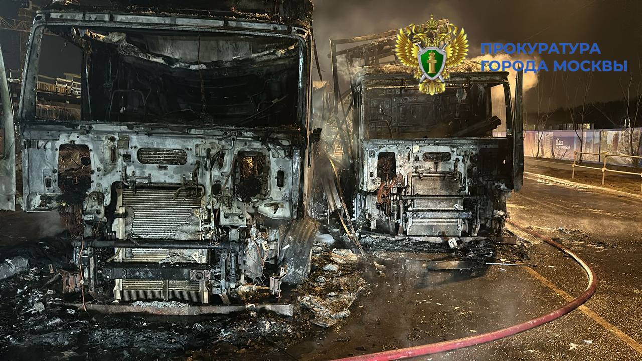 В Москве в машине сгорел белорус