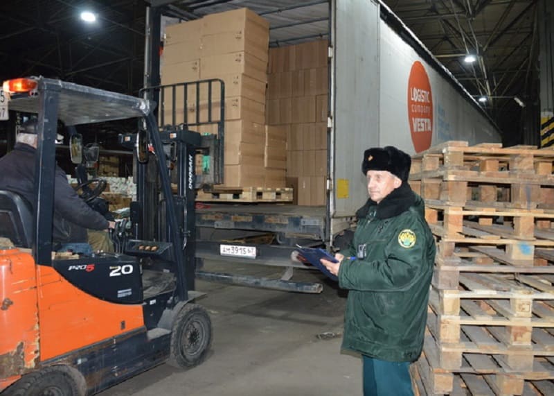 В России таможенники остановили фуру из Беларуси, но водитель сразу сбежал. Причина – миллион пачек безакцизных сигарет