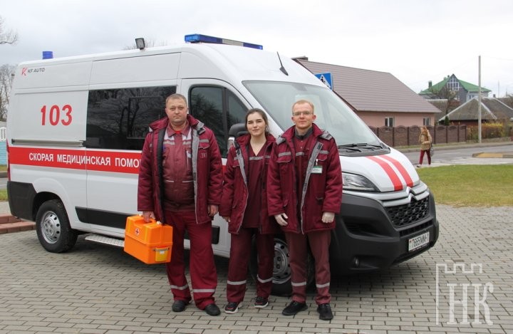 Еще плюс машина скорой помощи появилась в Каменецкой ЦРБ